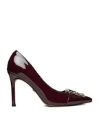 Czółenka - Nine West Szpilki CEO-LUBNA-01 Bordowy - miniaturka - grafika 1