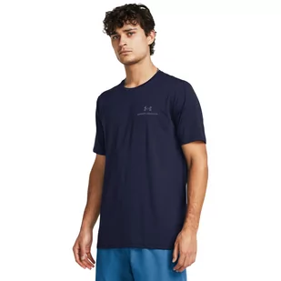 Męska koszulka treningowa Under Armour UA Rush Energy SS - granatowa - UNDER ARMOUR - Koszulki sportowe męskie - miniaturka - grafika 1