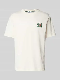 T-shirt o kroju regular fit z czystej bawełny - Koszulki męskie - miniaturka - grafika 1