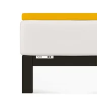 Prześcieradła - Prześcieradło Topper Schlafgut 90 x 190cm -100 x 220cm Yellow Deep 196 - miniaturka - grafika 1
