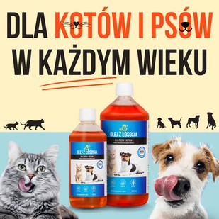 LAB V Olej z łososia dla psów i kotów 2x500ml - Suplementy i witaminy dla psów - miniaturka - grafika 4