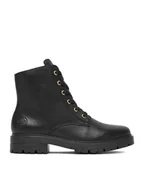 Botki damskie - Rieker Trzewiki CEO-Z2841-00 Czarny - miniaturka - grafika 1