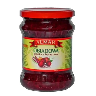 Almar Sałatka obiadowa z buraczków 500 ml - Pasztet i przetwory mięsne - miniaturka - grafika 1