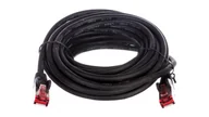 Patchcordy - Kabel Lan Patchcord Cat 6 S/ftp Lszh czarny 5m - miniaturka - grafika 1