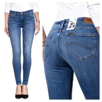 Damskie spodnie jeansowe Lee Scarlett 24/33