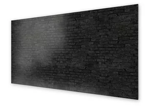 Panel kuchenny HOMEPRINT Czarna cegła 120x60 cm - Dekoracje domu - miniaturka - grafika 1