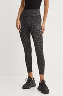 Legginsy - Puma legginsy treningowe Favourite kolor czarny wzorzyste 525086 - miniaturka - grafika 1