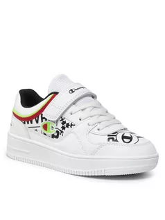 Buty dla chłopców - Champion Sneakersy Rebound Graphic S32362-CHA-WW001 Biały - grafika 1