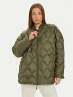 Kurtki damskie - New Balance Kurtka puchowa WJ43503 Zielony Loose Fit - miniaturka - grafika 1
