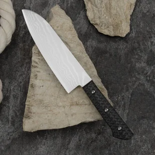 Tojiro Gai VG-10 Damascus Nóż Santoku 17 cm - Noże kuchenne - miniaturka - grafika 3