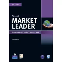 Market Leader advanced Teacher&#039;s Resource Book plus Test Master CD-ROM - mamy na stanie, wyślemy natychmiast - Książki do nauki języka angielskiego - miniaturka - grafika 1