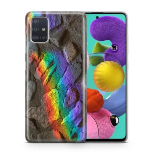 Etui na telefon komórkowy Pokrowiec ochronny na Samsung Galaxy S8 Plus Pokrowiec na etui Bumper Cases TPU, Model: Samsung Galaxy S8 Plus, Wybierz motyw: Tęczowe kamienie - Etui i futerały do telefonów - miniaturka - grafika 1