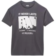 Koszulki i topy damskie - T-shirt Damski VANS Neverlasting Oversized Asphalt VN000MD01O71 XXS - miniaturka - grafika 1