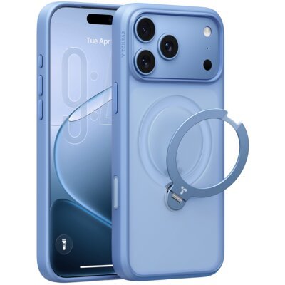 Torras Etui Ostand Q3 Spin MagSafe do Apple iPhone 17 Pro Max/18 Pro Max Niebieski X00RP14718031