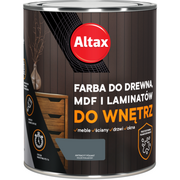 Farby i impregnaty do drewna - Farba do drewna, mdf, laminat 750 ml antracyt ALTAX - miniaturka - grafika 1