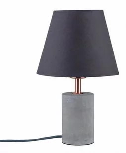 PAULMANN Prostoliniowo wykonana lampa stołowa z tkaniny Tem - Lampy stojące - miniaturka - grafika 1