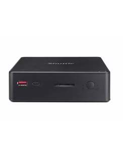 Shuttle NC10U3 incl. Intel Core i3-8145U, barebone (black) - Zestawy komputerowe - miniaturka - grafika 1