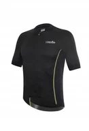 Kurtki rowerowe - Shiver EVO Jersey black # yellow fluo - XL - miniaturka - grafika 1