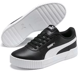 Buty sportowe Puma Carina L 35,5 czarne sneakersy - Sneakersy damskie - miniaturka - grafika 1