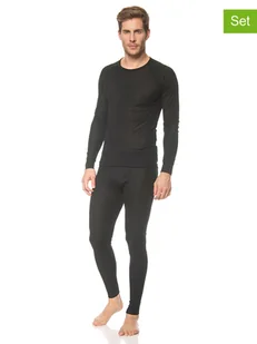 Maier Sports 2-częściowy zesaw bielizny narciarskiej w kolorze czarnym - Kalesony - miniaturka - grafika 1