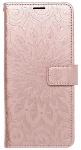 Kabura MEZZO Book do XIAOMI Redmi Note 14 PRO 4G mandala złoty róż - Etui i futerały do telefonów - miniaturka - grafika 1