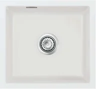 Zlewozmywaki - Zlewozmywak ceramiczny SYSTEMCERAM Mera 42 U Satin Korek automatyczny 5301 02 - miniaturka - grafika 1