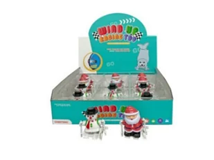 Świąteczna minifigurka 2 wzory: Bałwan, Mikołaj - Ozdoby bożonarodzeniowe - miniaturka - grafika 1