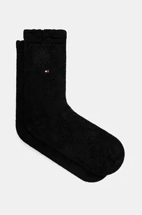 Tommy Hilfiger skarpetki damskie kolor czarny 701229857 - Skarpetki damskie - miniaturka - grafika 1