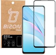 Folie ochronne do telefonów - Xiaomi Bizon Szkło hartowane Bizon Glass Edge do Mi 10T 5G/ Pro 5G, czarne 5903896181059 - miniaturka - grafika 1