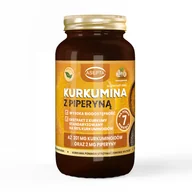 Suplementy naturalne - ASEPTA Kurkumina z piperyną 210 kaps. - miniaturka - grafika 1
