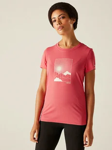 Regatta Koszulka funkcyjna "Fingal" w kolorze jasnoróżowym - Koszulki sportowe damskie - miniaturka - grafika 1