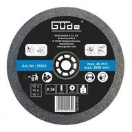 Tarcze do pił - GUDE tarcza szlifierska 200x25mm gr.36 (55532) - miniaturka - grafika 1