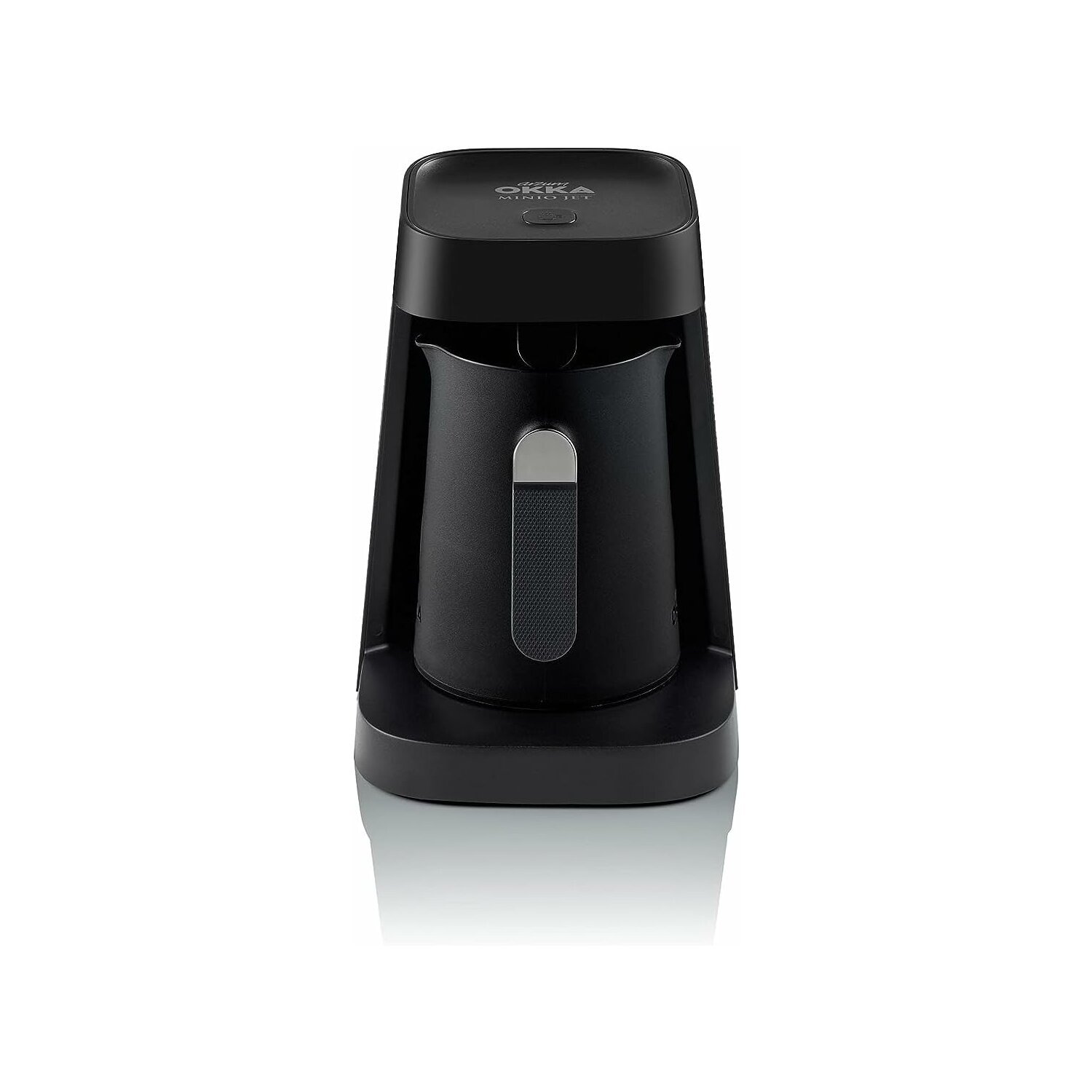 ARZUM OKKA MINIO JET, ekspres do kawy po turecku, dzbanek do kawy po turecku, 400 W, srebrny