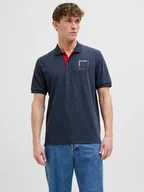 Koszulki męskie - Jack & Jones Koszulka polo w kolorze granatowym - miniaturka - grafika 1