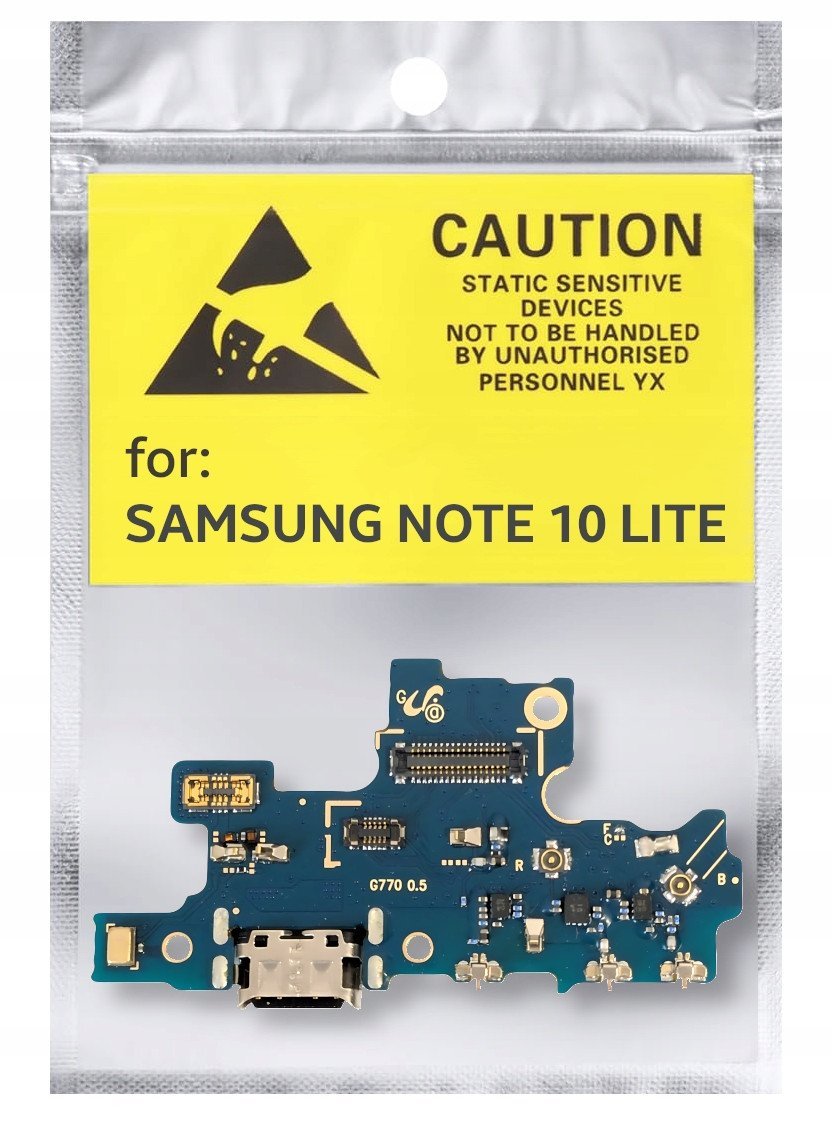 Oryginał Płytka Gniazdo Ładowania USB Do Samsung S10 Lite SM-G770F G770F 5904858345885