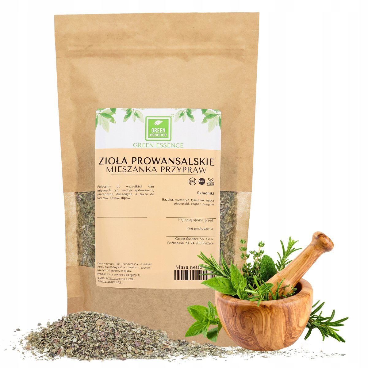 ZIOŁA PROWANSALSKIE aromatyczne naturalne świeże mix 100g