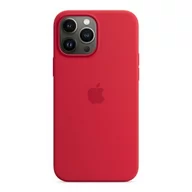Etui i futerały do telefonów - Apple Silikonowe etui iPhone 13 Pro Max PRODUCT RED - miniaturka - grafika 1