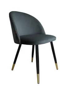 Atos Krzesło Colin noga czarna/złota BL14 - Krzesła - miniaturka - grafika 1