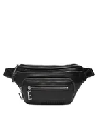 Nerki - LOVE MOSCHINO Saszetka nerka JC4347PP0NKA000B Czarny - miniaturka - grafika 1