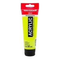 Przybory szkolne - Talens Amsterdam, farba akrylowa, 120 ml, Zielonkawo-żółty - miniaturka - grafika 1