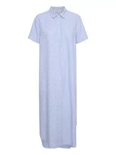 Sukienki - Cream Sukienka "Venta" w kolorze błękitno-białym - grafika 1