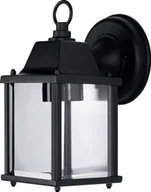 Lampy ogrodowe - Outdoor wall lamp OSRAM Endura Classic, IP43, 1xE27 max60W, black color 10.5x22x15cm - miniaturka - grafika 1
