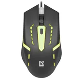 Myszki - DEFENDER 52601 czarna - miniaturka - grafika 1