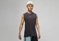 Koszulki męskie - Nike Air Jordan Dri-Fit Sport Sleevelees Top Black - miniaturka - grafika 1