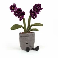 Maskotki i pluszaki - Jellycat DEKORACYJNA MASKOTKA Kwiat - Orchidea w uśmiechniętej doniczce - 29 cm A2OR - miniaturka - grafika 1