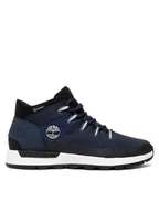 Botki męskie - Timberland Trapery Sprint Trekker Mid Fab Wp TB0A2FXT019 Granatowy - miniaturka - grafika 1