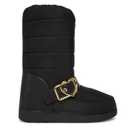 Śniegowce damskie - Śniegowce LOVE MOSCHINO JA24442G0NISK00B Czarny - miniaturka - grafika 1