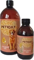 Suplementy i witaminy dla psów - Olej z łososia PETKULT - miniaturka - grafika 1