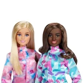 Lalki dla dziewczynek - BARBIE ZESTAW ZIMOWY DWIE LALKI ZE SKUTEREM HGM75 - miniaturka - grafika 1