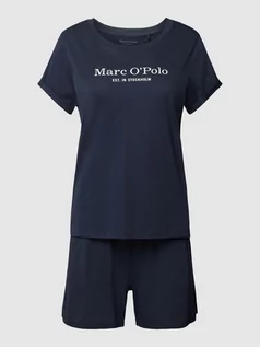Bielizna nocna - Piżama z nadrukiem z logo model ‘MIX N MATCH’ - grafika 1